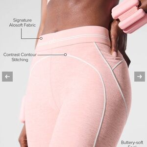 ALO Yoga Pink Quartz High-Waist Leggings